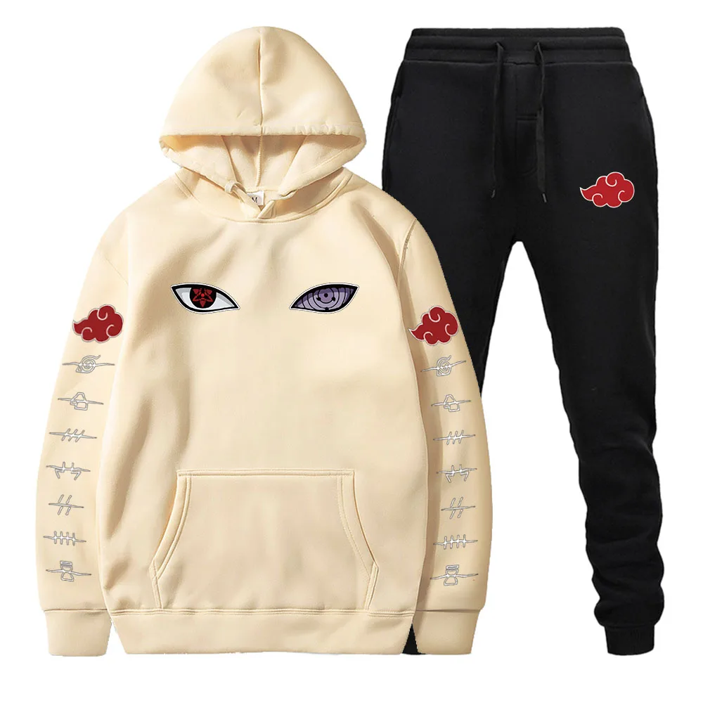 

Fall/Winter 2021 tracksuit Men's and women's hooded sweatshirt suits