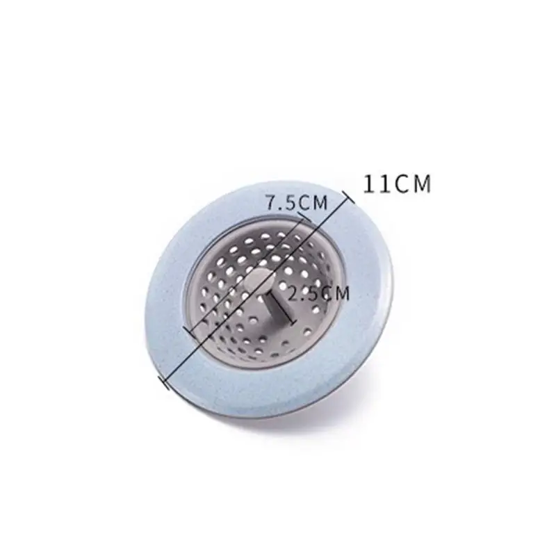 

Household Silicone Kitchen Filter Sink Strainer Bathroom Shower Drain Sink Drains Cover Sink Colander Sewer Hair Filter Strainer