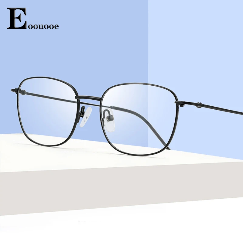 Оптические очки унисекс из сплава Овальные с тонкой оправой по - Цена: 16.08