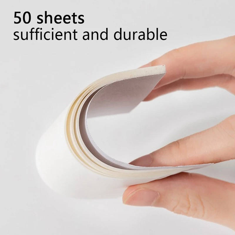 

Transparent 50 Sheets Memo Sticky Note Paper Daily Check List School Station