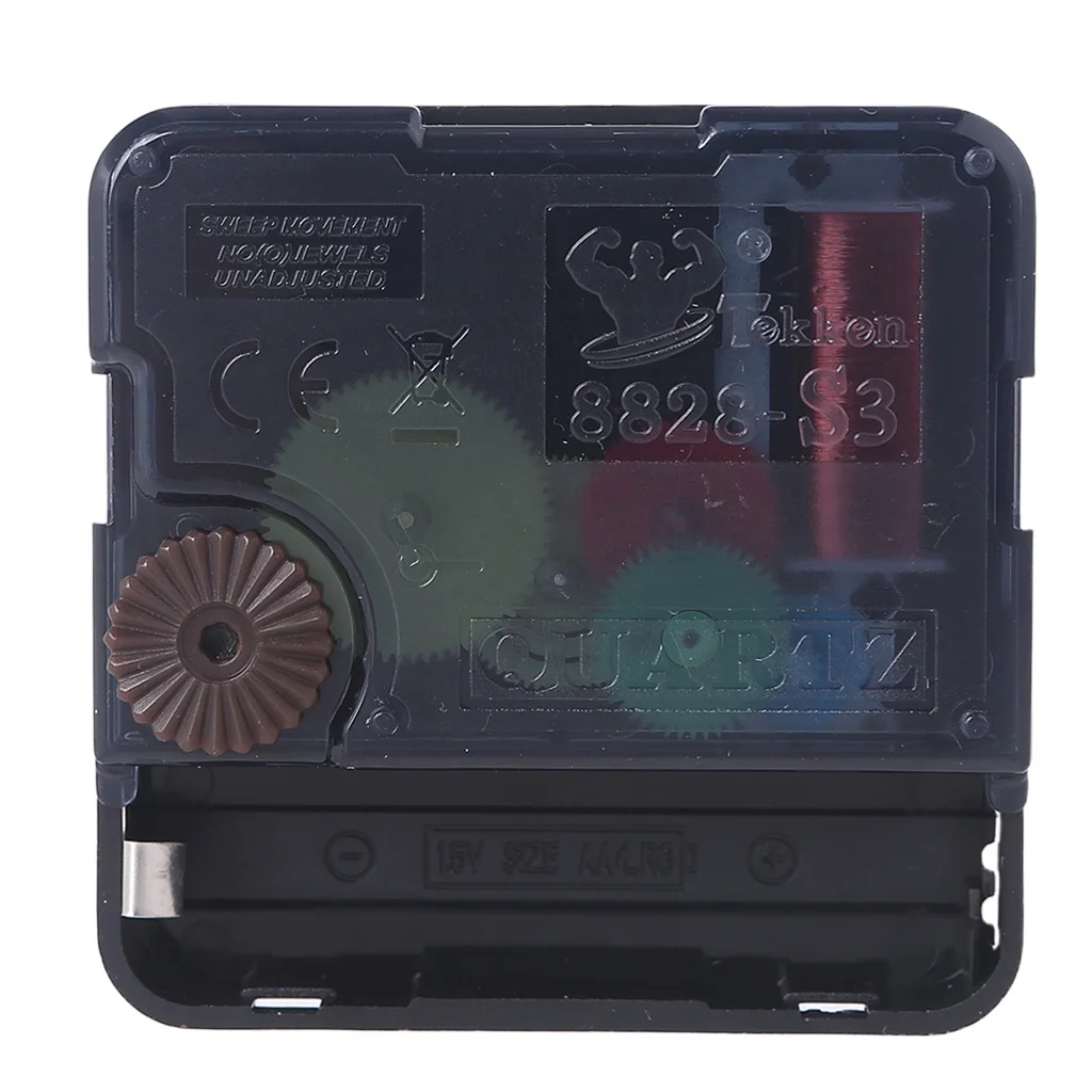 Кварцевые настенные часы механизм движения двигателя Бесшумная батарея питание