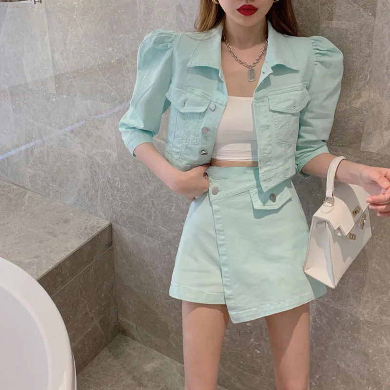 

Temperament Slimming Age Reduction Suit Female Summer 2021 New Self-cultivation Foreign Style Tooling Short Jacket S-4XL Clothe