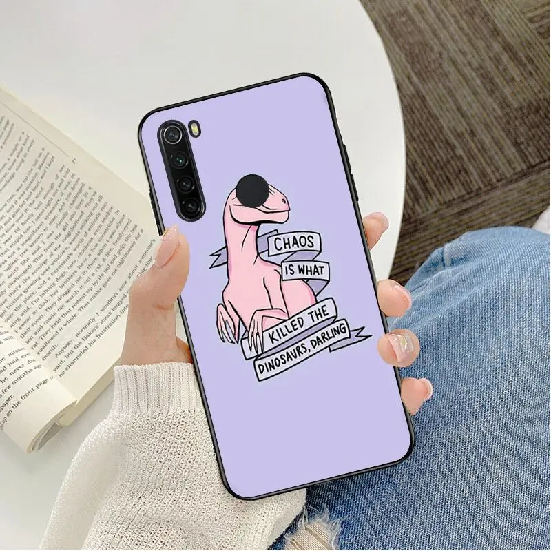

Cute Dinosaur Novelty Fundas Phone Case Cover For Redmi 5 6 5plus 6Pro 6A S2 4X Redmi 7 7A Cover case Cover