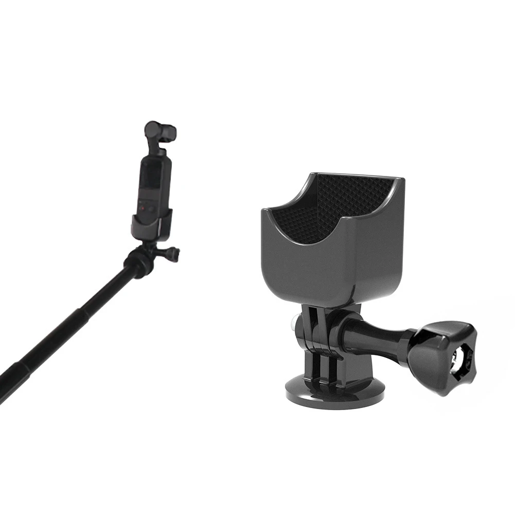 handheld bicycle clip car tripod stabilizer camera extension rod aluminum alloy backpack clamp adapter set for dji osmo pocket free global shipping