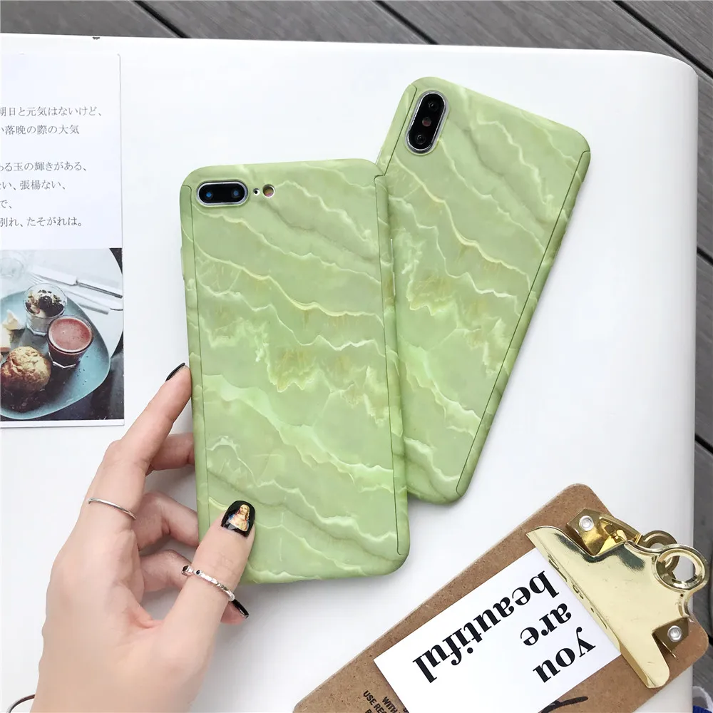 Чехол для iPhone 11 Pro XS Max SE 360 XR X 6 6S 7 8 Plus тонкий противоударный жесткий пластиковый