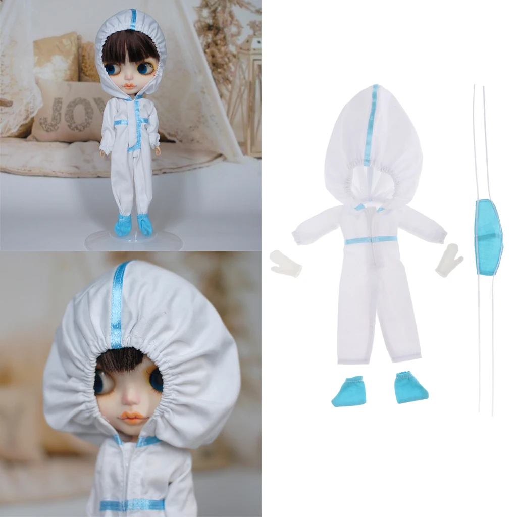 

Fashion Handmade 12inch Protective Clothing Set Pretend Play Accessory