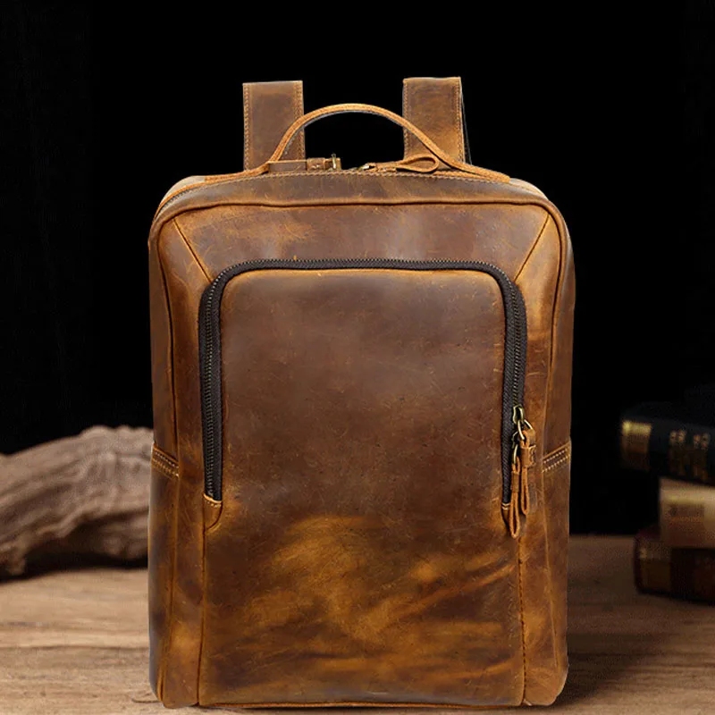 

new Men Leather Chest Crossbody Bags Shoulder Waterproof Backpacks Fashion Outdoor Business Casual Bag in genuine leather