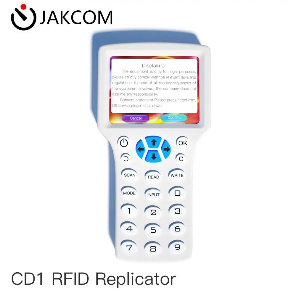 

JAKCOM CD1 RFID Replicator Newer than tm copier rfid scanner writer proxmark chameleon 125 khz nfc gate reader card module dual