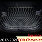 SJ всепогодный автомобильный коврик для багажника, Автомобильный задний коврик для багажника для Chevrolet Cruze Captiva Equinox 2017-2018-2019-2020-2021