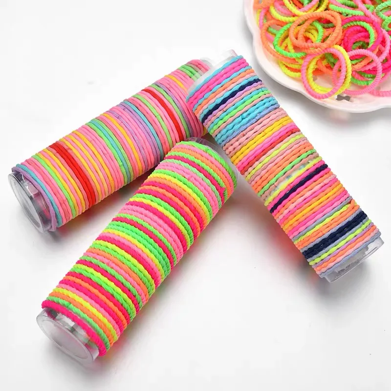 50 шт./компл. Разноцветные Спиральные Эластичные аксессуары для волос | Аксессуары