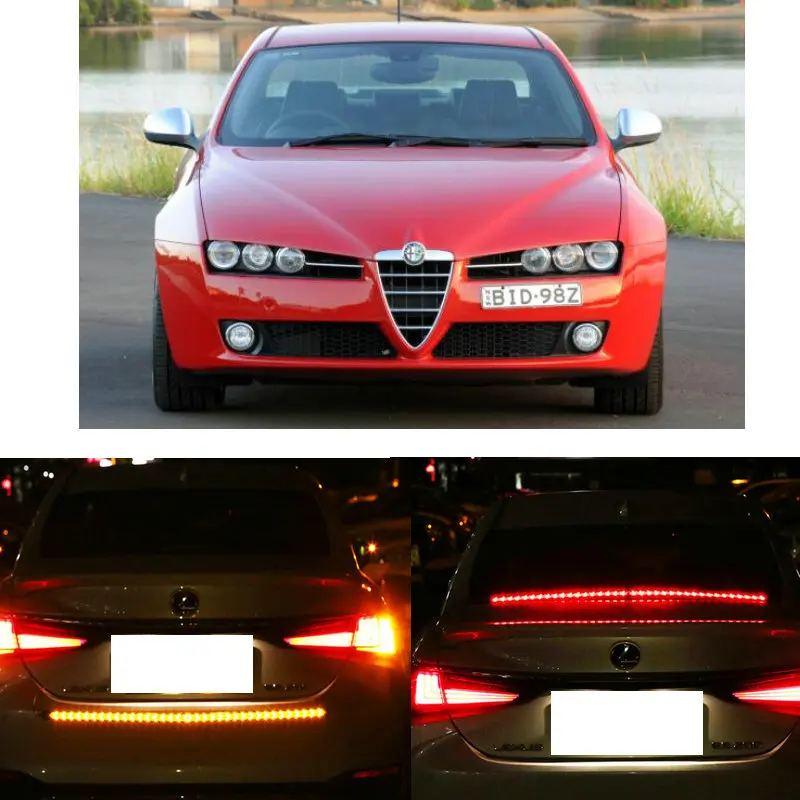 

1pc Prevent rear-end Strobe Turn/Stop Light Trunk Lamp For Alfa Romeo 159 145 146 147 155 156 164 166 33 4C Car Accessories