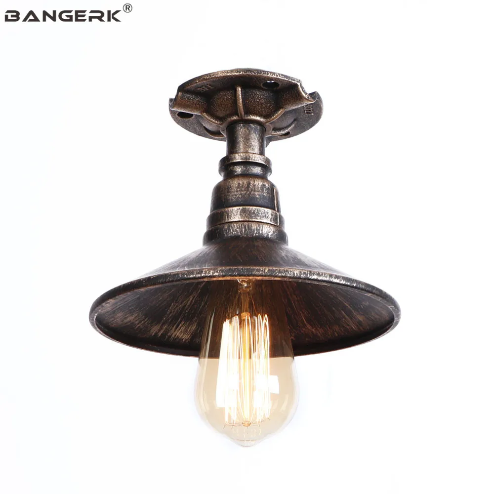 Ретро Лофт Декор стальной потолочный светильник светодиодный E27 Edison