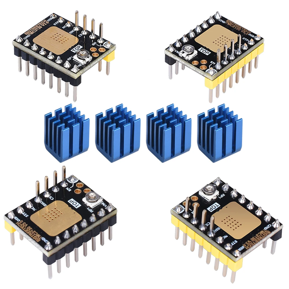 BIGTREETECH TMC2130 V3.0 Драйвер шагового двигателя Silent SPI 3D части принтера для SKR V1.3 mini E3 ramps 1
