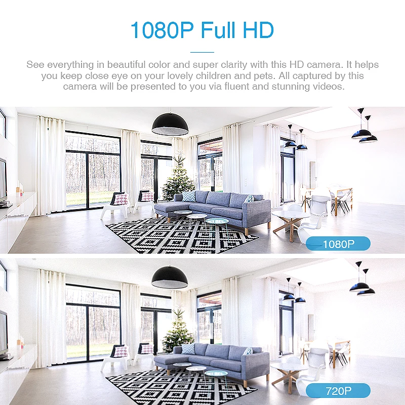 1080P облачная HD IP камера яркая фотокамера Wi Fi с автоматическим отслеживанием