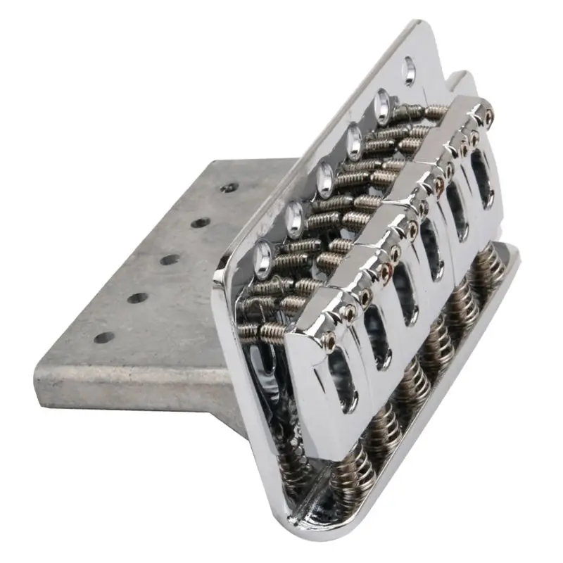 1 комплект 6 струн плоское седло одиночная система тремоло для