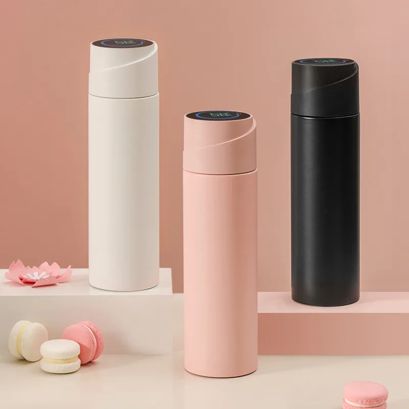 450 мл UVC бутылка для воды Легкая стерилизация двойная Изолированная нержавеющая