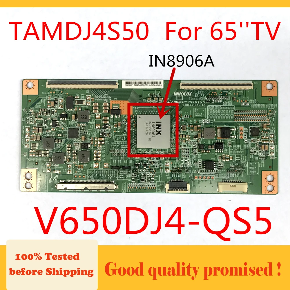 Плата TAMDJ4S50 Tcon для фотографий.... И т. д. Карта дисплея телевизора сменная плата 65