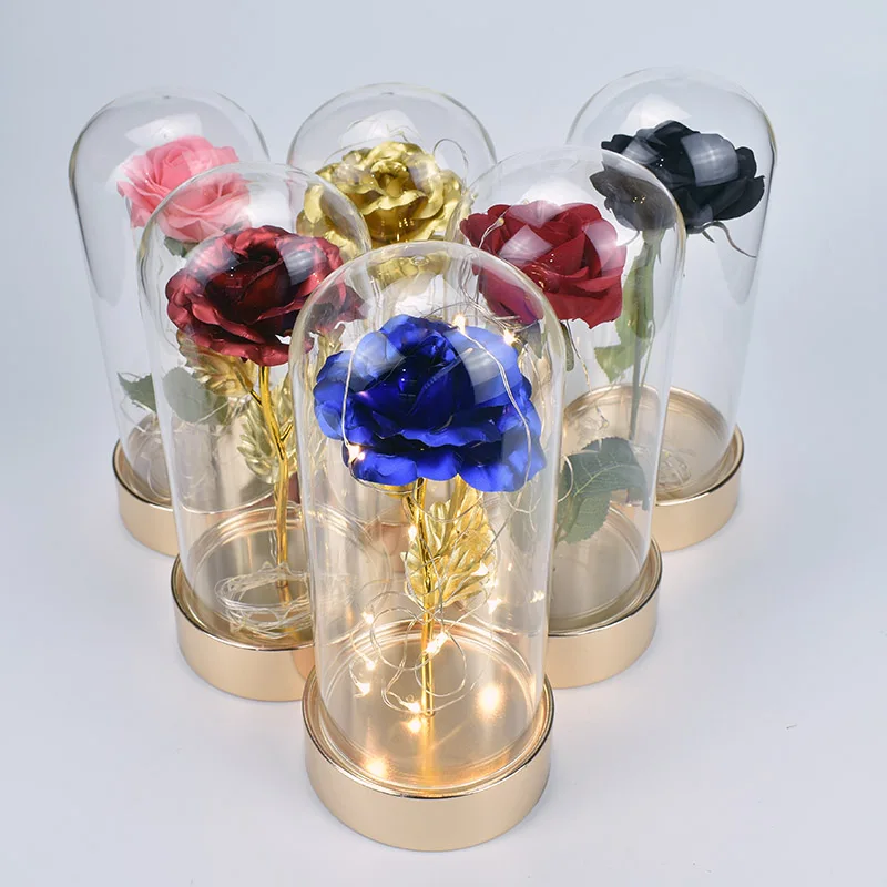 Золотая металлическая основа Красота и с рисунком из мультфильма Красавица