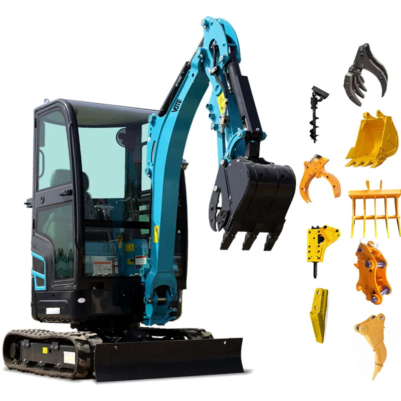 1 тонна 2 3 6 тонн мини экскаватор дизель Бесплатная доставка маленький Диггер