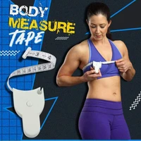 fitness body waist chest legs self tightening measuring tape retractable ruler measure 150cm59 inch dropshipping