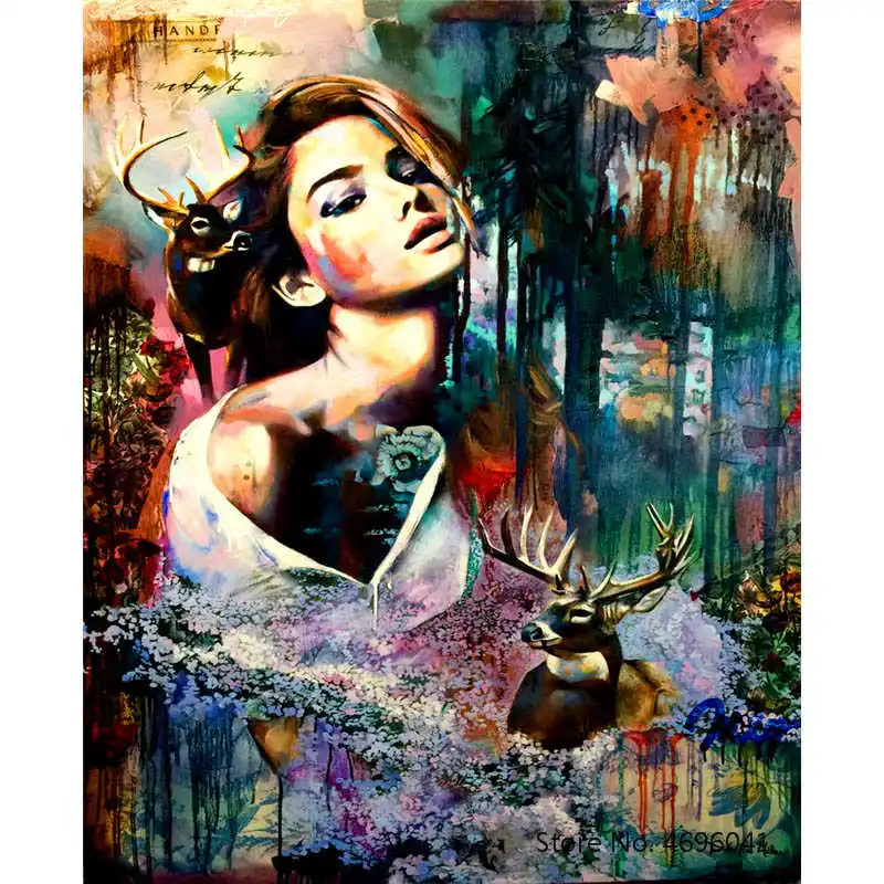 Раскрашивание по номерам рамки домашний декор картины фигурные украшения