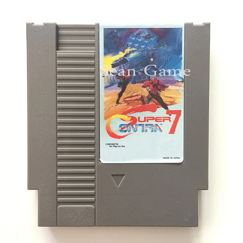 Превосходное качество суперконтр 7 72-контактный игровой Картридж для 8-битной