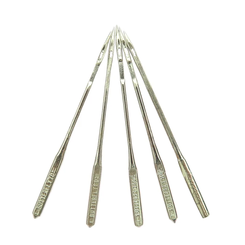 

50pcs Home Sewing Machine Needles Universal Household DIY Metal Assorted Sew Needles Home Sewing Size 9/11/14/16/18