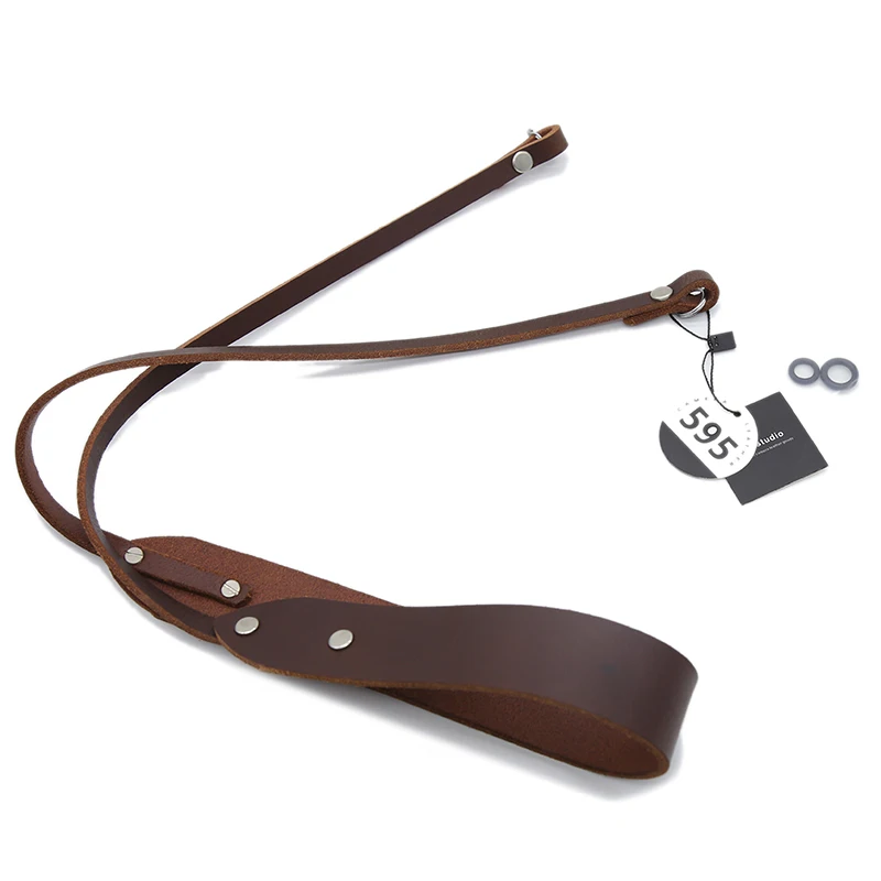 

Pad shoulder model British 595 camera strap Sony head real cowhide photography shoulder strap Fuji micro single retro Leica