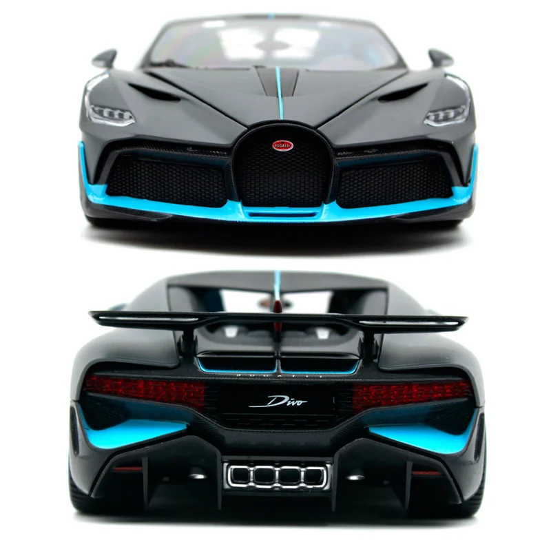 Bburago 11045 роскошный автомобиль литье под давлением для Bugatti Divo Новая цветная модель