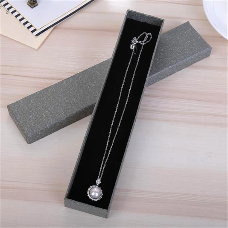 1 шт. новинка длинное ожерелье браслет Ювелирная коробка простого стиля