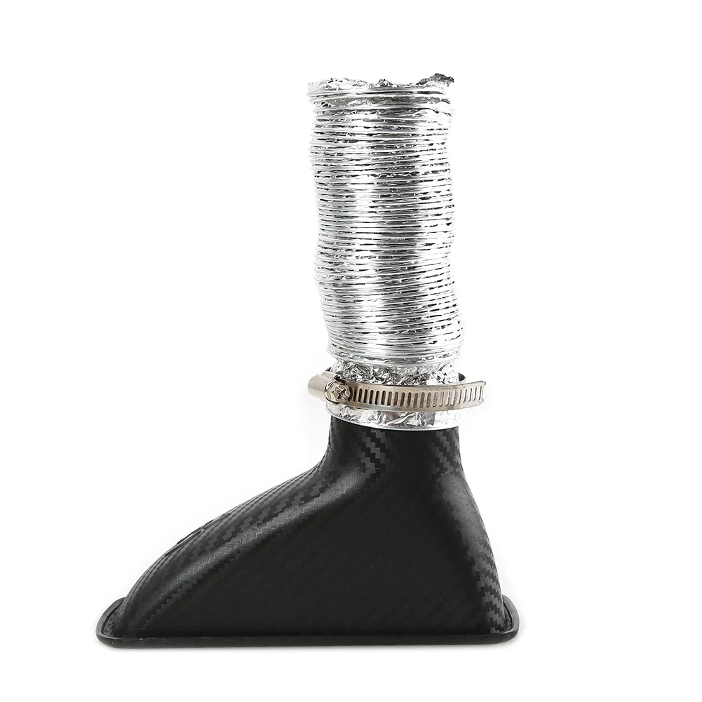 Посмотрите углеродного волокна передний бампер автомобиля турбо