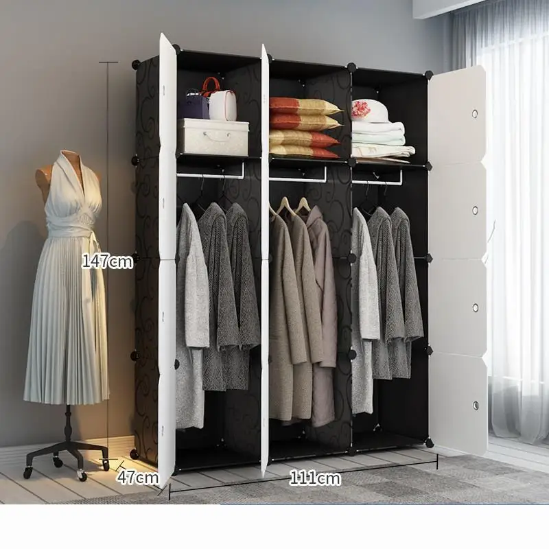 Version V Мобильный дальномер Chambre Kleiderschrank Armario Tela Meble комод мебель для спальни Guarda Roupa Mueble шкаф - Цвет: Version V