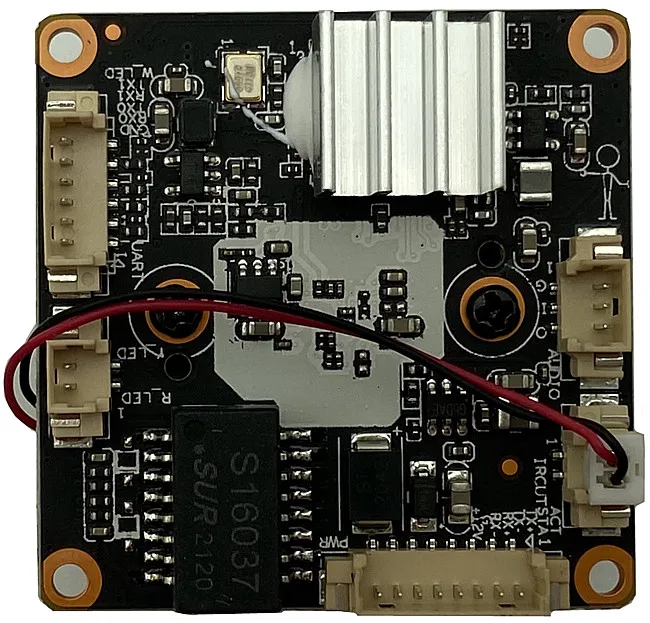 Плата модуля IP-камеры GK7205V200 + SC4239H 3 Мп мини-объектив 7 мм 2304*1296 H.265 ONVIF радиатор для