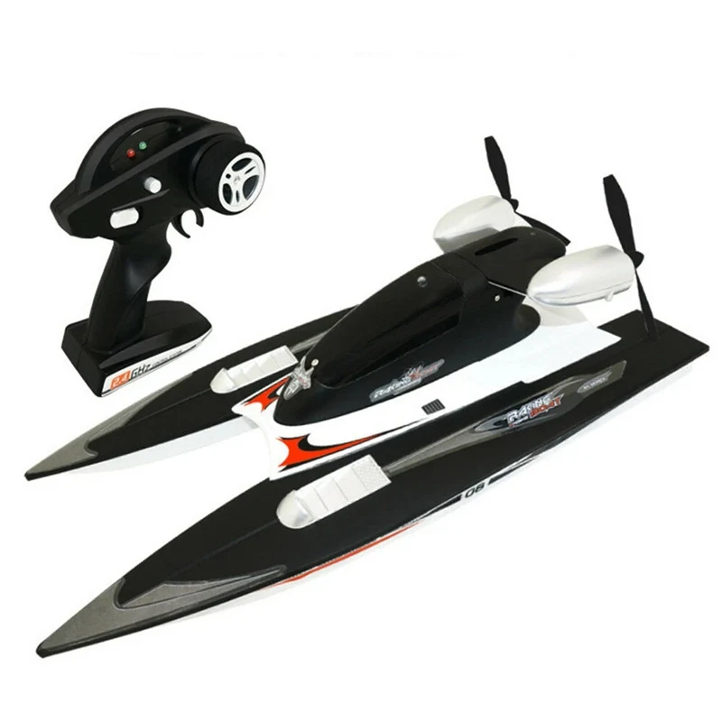 Wecute 2020 новая 2 4 GHz RC лодка высокая скорость яхта Детская Игрушка Лодка долгий