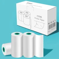 3 rolls 11330mm thermal paper roll thermal paper print paper for bt bluetooth 300dpi 113mm photo label memo question printer