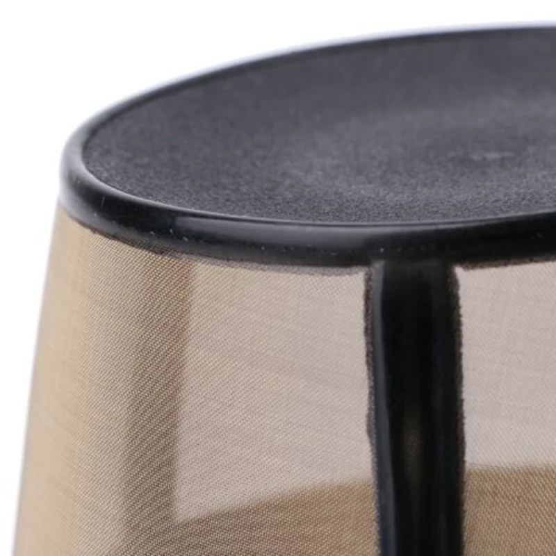 10-12 Cup Coffee Filter Basket Style Reusable Stainless Steel Cylinder Mesh Tool Good Water Permeability | Дом и сад