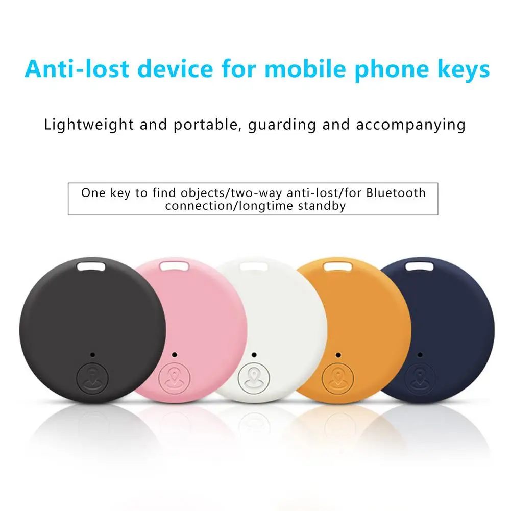 

New Mini Anti Lost Alarm Wallet KeyFinder Smart Tag For Bluetooth-compatible Anti-lost Device Portable Round Finder Locator