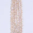 Горячая Распродажа 5-6 мм речной жемчуг keshi нитей