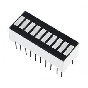 10-сегментный Модуль дисплей светодиодной панели с красным, синим и зеленым светом, светодиодная цифровая трубка, 20 контактов, 8 символов, 25x10 мм, светодиодные дисплеи сделай сам для Arduino