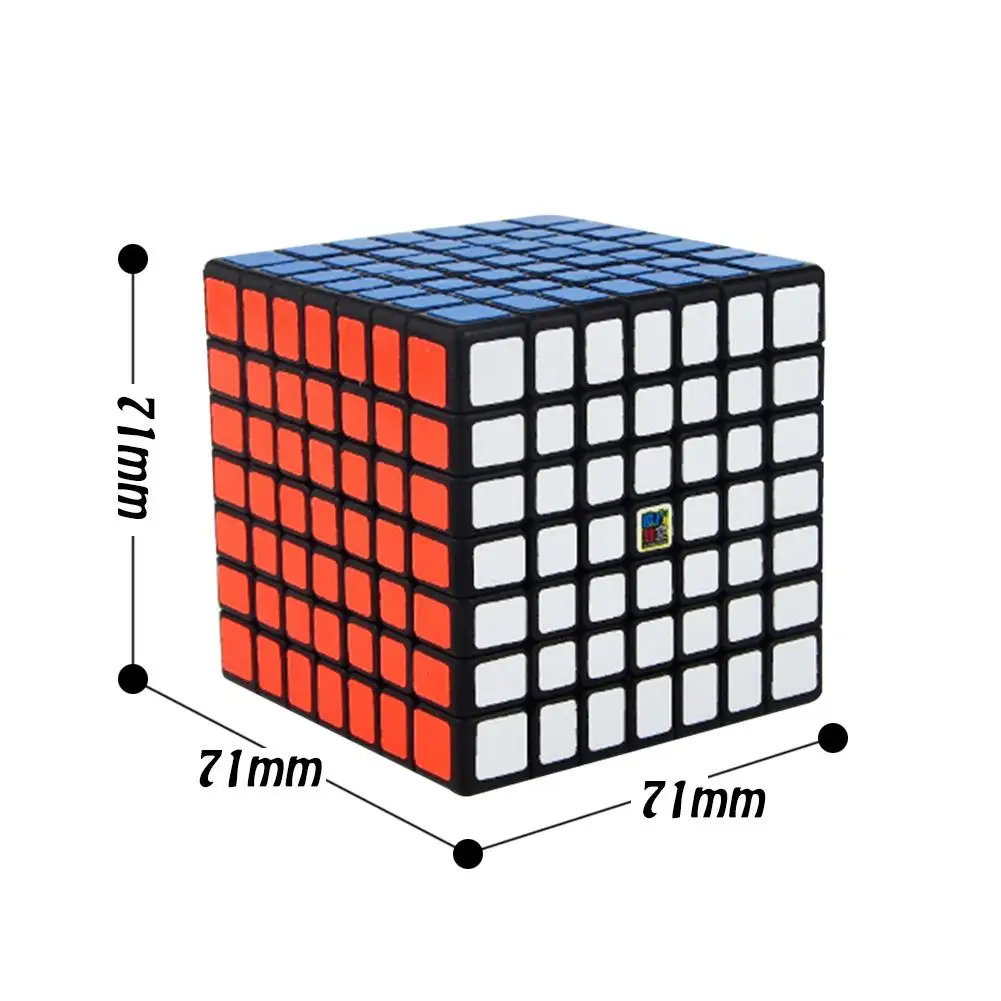 Neo Cube 7x7x7 Cubo Magico Qiyi Qizheng S Magic Cube 7x7 Stickerless Qizhengs кубический антистресс 7 на 7 игрушки для детей