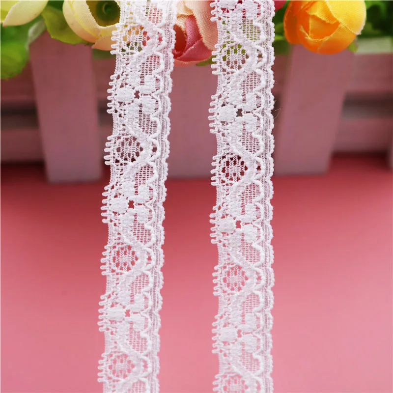 15 мм 5 ярдов кружевные ленты с отделкой свадебное украшение ручной работы вышитое