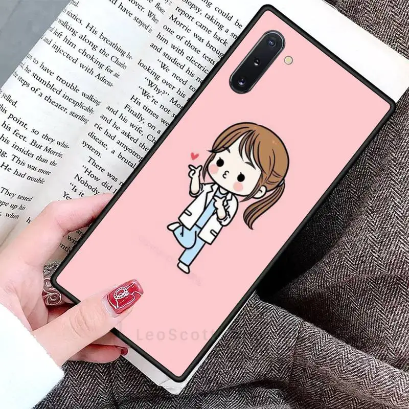 

Medicine Doctor Nurse Phone Case For Samsung Galaxy S8 S9 S10 Plus S10E Note 3 4 5 6 7 8 9 10 Pro Lite cover