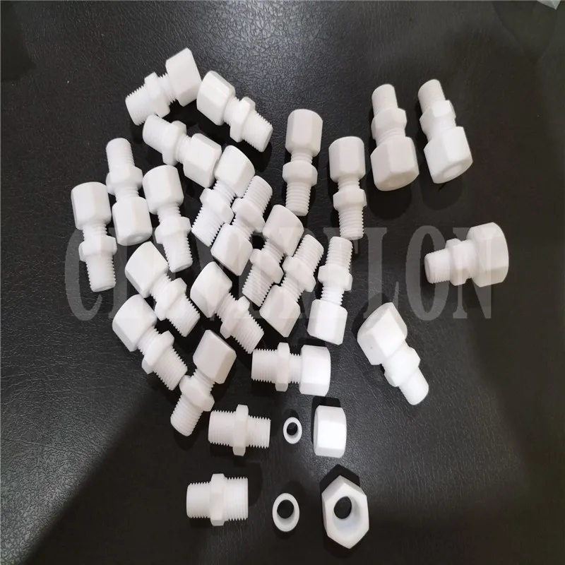 NPT1/4 конец 1/4 ПРЯМОЙ СОЕДИНЕНИЕ PTFE F4 фитинг | Канцтовары для офиса и дома