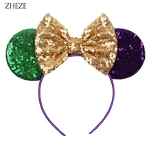 Bandeau à paillettes pour filles, oreilles de souris, accessoires de cheveux, cadeau, à faire soi même, Festival, fête, nouvelle collection 2021  (1)