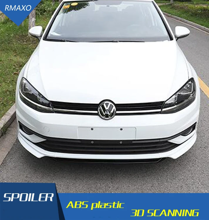 Для Volkswagen Golf 7 Body kit спойлер 2016 2018 для EC ABS задний передний бампер диффузор защитные