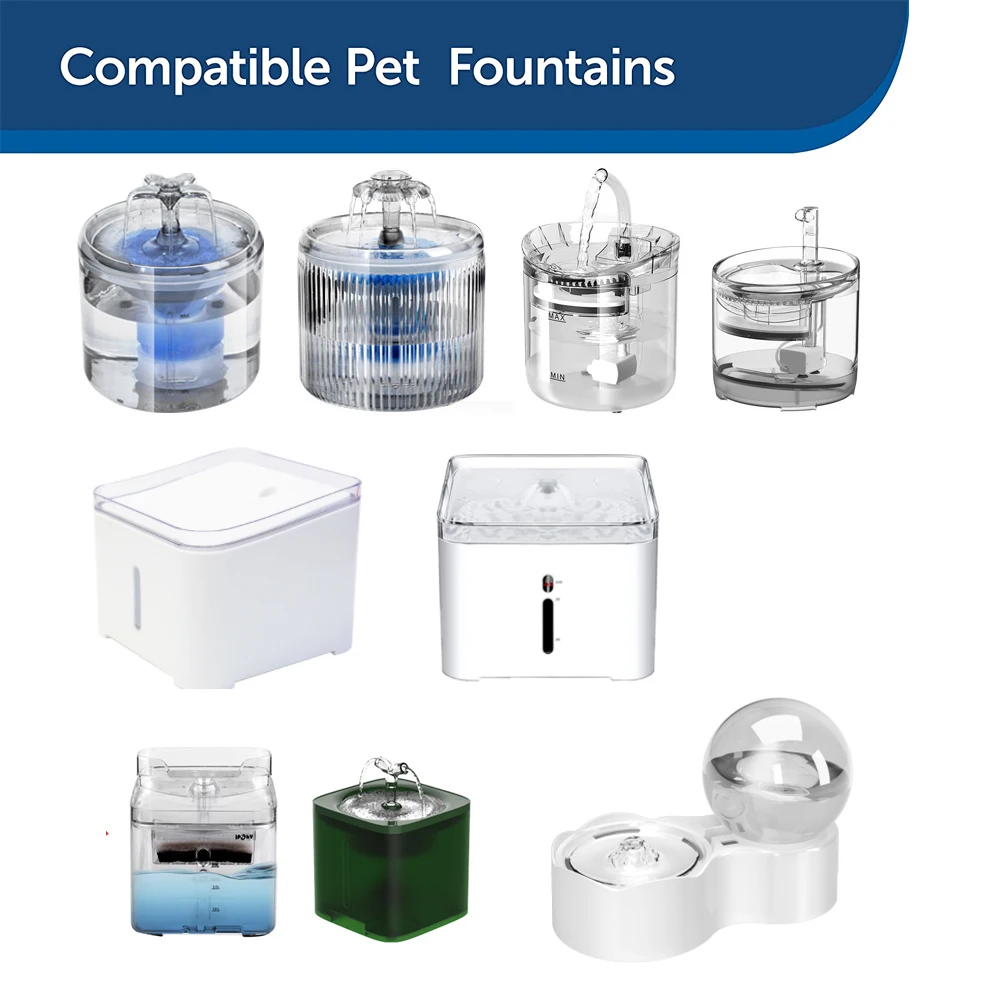 Водяной насос светодиодный светодиодсветильник кой погружной фонтан для кошек и