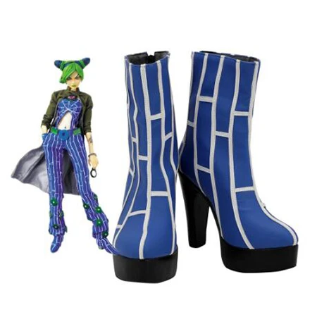 Jolyne Cujoh/Необычные ботинки для костюмированной вечеринки Женская обувь на высоком