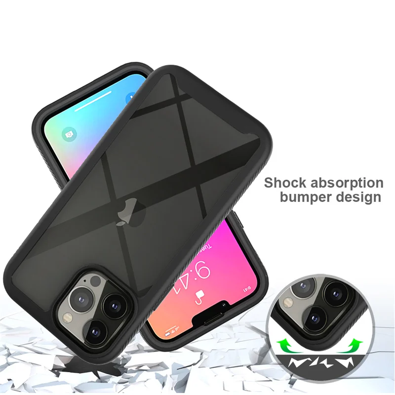 SOKUSIN Прозрачный чехол для iPhone 14 13 12 11 Pro Max Mini 7 SE 2nd 2020 3rd 2022 защитный прозрачный