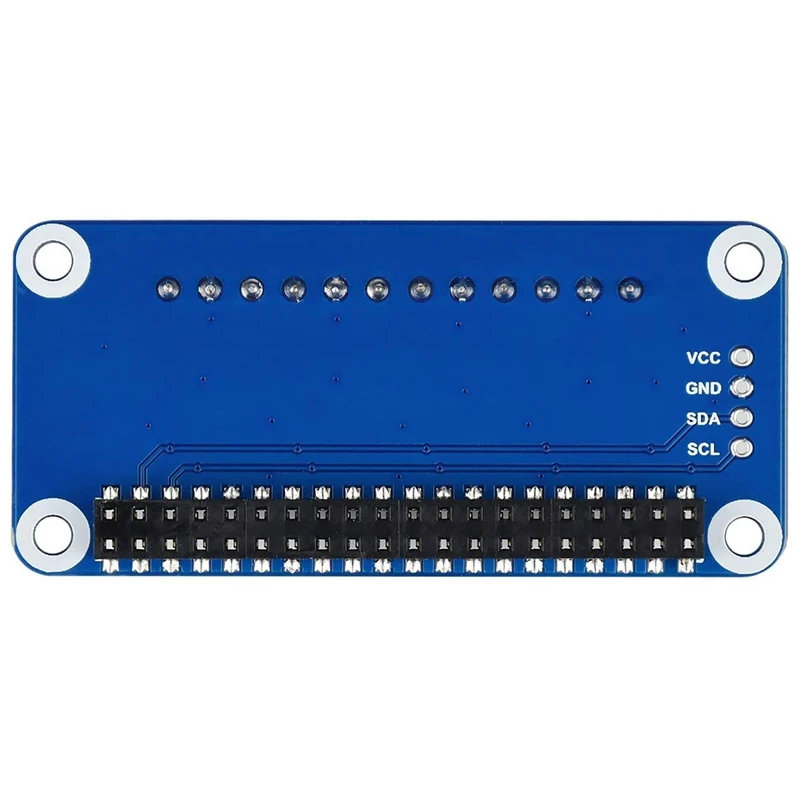 

Waveshare 4-Ch Current/Voltage/Power Monitor HAT for Raspberry Pi with I2C/SMBus Interface