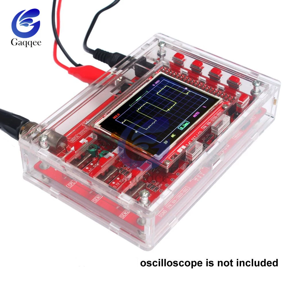 DIY Kit акриловый чехол защитная оболочка для Arduino осциллограф прозрачная акриловая крышка аксессуары для осциллографа